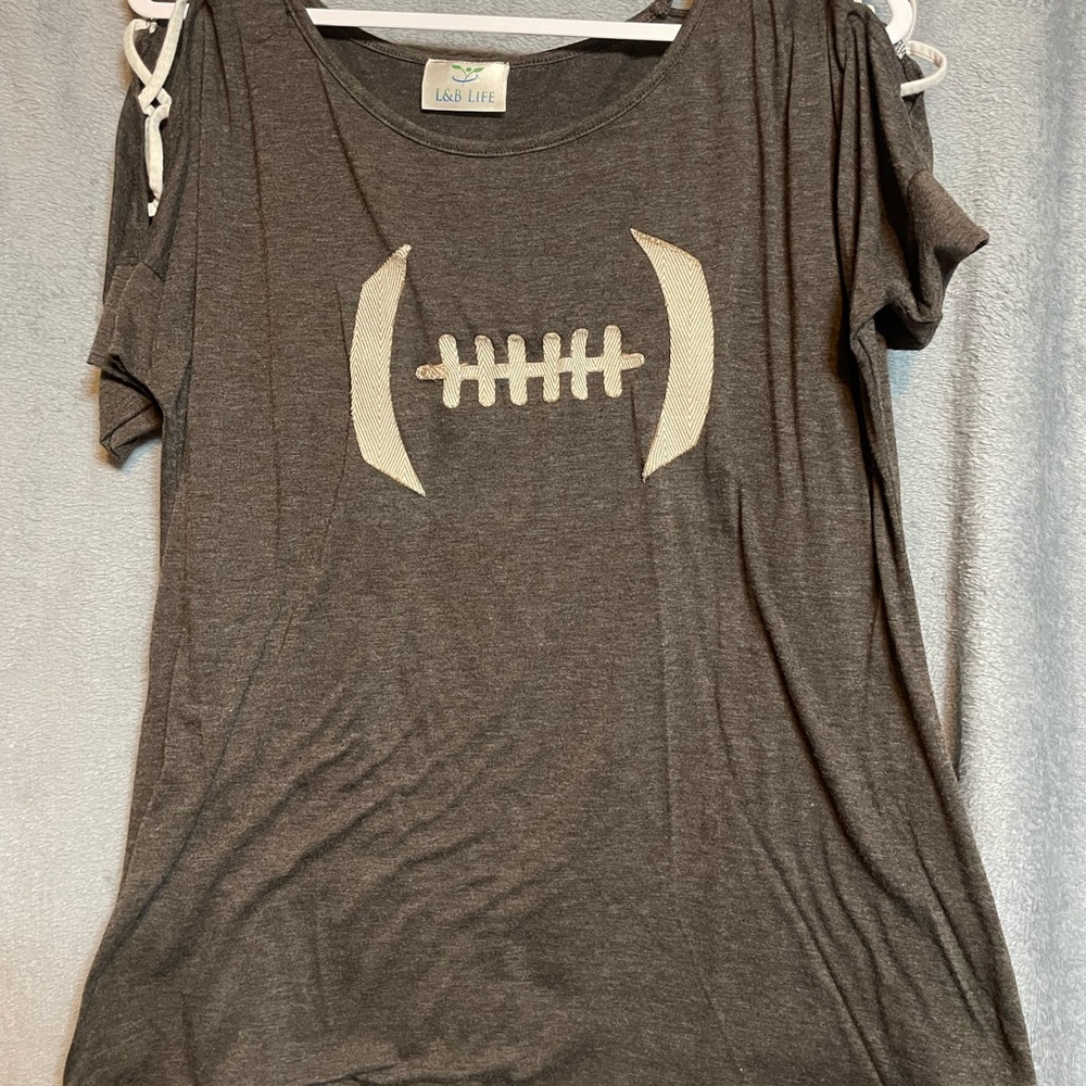 Brown Short Sleeve Tee